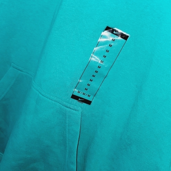 NIKE Short Sleeve Pullover Cowell Neck Sweatshirt - Picture 4 of 11